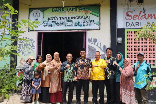 
					Wakil Wali Kota Tanjungbalai Kunjungi Bank Sampah Mawar Bestari