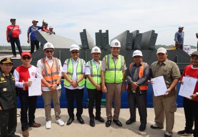 Wali Kota Tanjungbalai Dampingi Kepala Barantin Pelepasan Ekspor Komoditas Perikanan dan Pertanian di Pelabuhan Internasional Teluk Nibung