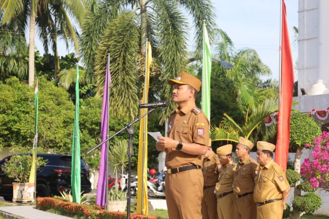 
					Pimpin Apel Pemerintahan, Wali Kota Mahyaruddin Tegaskan : Kita Harus Bisa Berubah dan Menyesuaikan Diri 