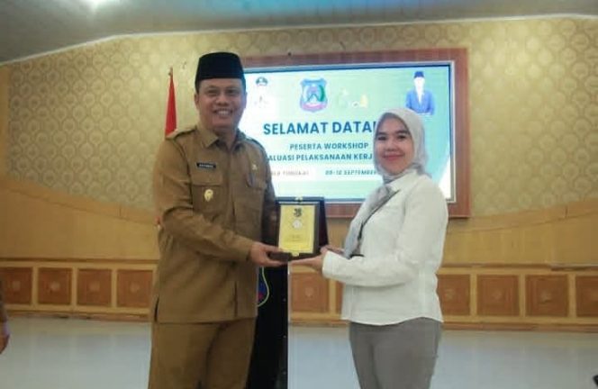 
					Wakil Bupati Tanjab Barat Buka Workshop Evaluasi dan Fasilitasi Kerja Sama