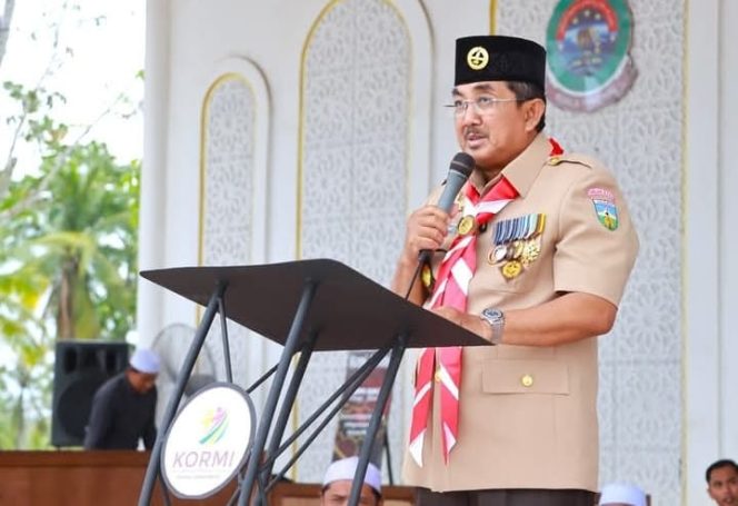 
					Bupati dan KORMI Tanjab Barat Gelar Goes to Pesantren Peringati Hari Santri 2025