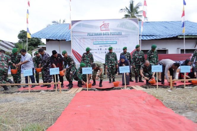 
					Sekda Nurmalini Marpaung Hadiri Peletakan Batu Pertama Pembangunan Koperasi Merah Putih di Kecamatan Teluk Nibung