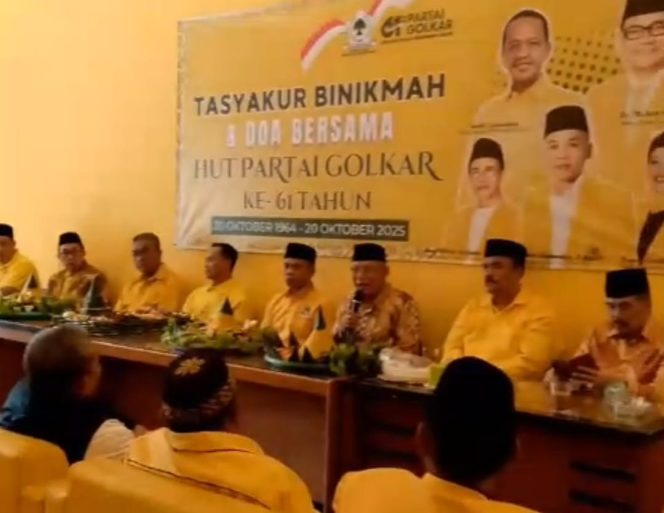 
					Golkar Bandung Barat Gelar Tasyakuran dan Doa Bersama Peringati HUT ke-61: Momentum Perkuat Solidaritas dan Pengabdian
