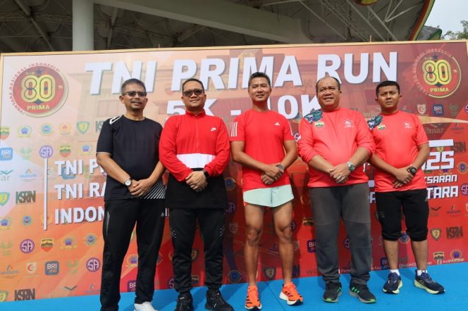 Wakil Wali Kota Tanjungbalai Hadiri dan Ikut Serta Meriahkan “Prima Run 5K dan 10K” Dalam Rangka HUT TNI ke-80 Tahun 2025