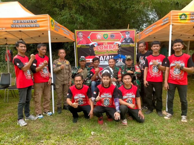 
					Koramil 0621-09 Sukamakmur Gelar Lomba Burung Berkicau Danramil Cup Feat Andri Bolang Sambut HUT TNI Ke-80