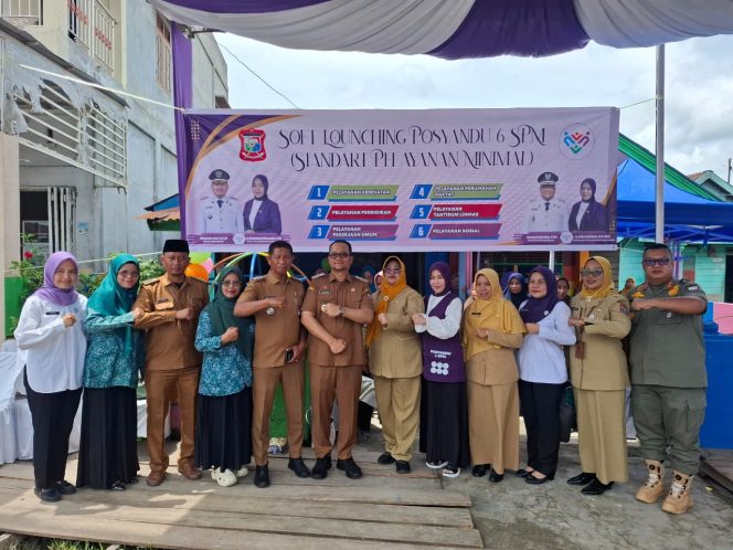 
					Wakil Wali Kota Muhammad Fadly Abdina Hadiri Soft Launching Posyandu 6 SPM Kota Tanjungbalai di Posyandu Dahlia, Kelurahan Pasar Baru