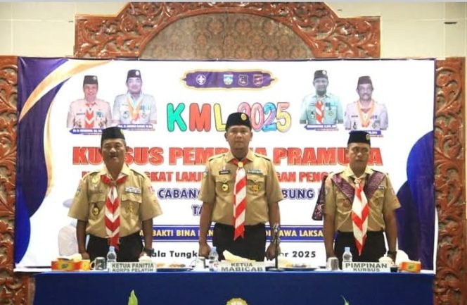 
					Wakili Bupati, Sekda Buka Kursus Pembina Pramuka Mahir Tingkat Lanjutan Golongan Penggalang