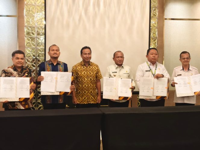 Wali Kota Tanjungbalai Menandatangani Berita Acara Verifikasi IPPR dalam Revisi RTRW Bersama Kementerian ATR/BPN