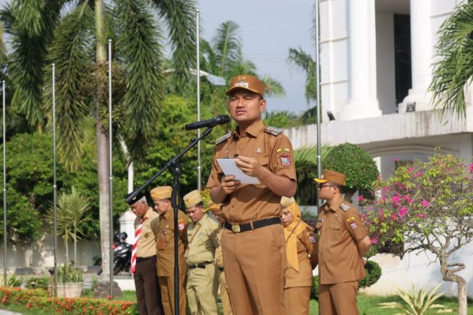 
					Pimpin Apel Pagi, Wali Kota Mahyaruddin Salim Sampaikan Sejumlah Pesan Penting Bagi ASN Wujudkan Visi Tanjungbalai EMAS