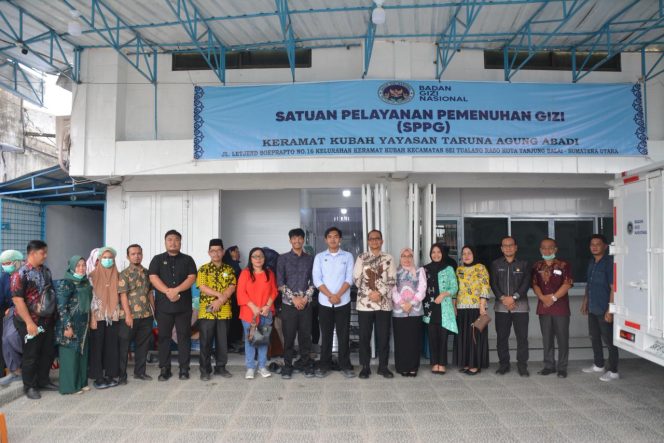 
					Tinjau Sejumlah Dapur SPPG, Wakil Wali Kota Bersama Satgas MBG Kota Tanjungbalai  Pastikan Standar Higienitas dan Kualitas Produksi