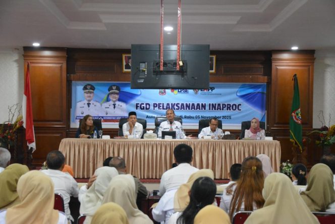 
					Wali Kota Tanjungbalai Buka FGD INAPROC: Peluang Baru Dukung Sistem Pengadaan Transparan, Akuntabel, Adaptif, dan Responsif